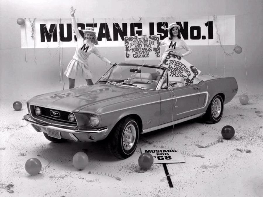  Ford Mustang GT Convertible 1968 года  (фото 10 из 10)